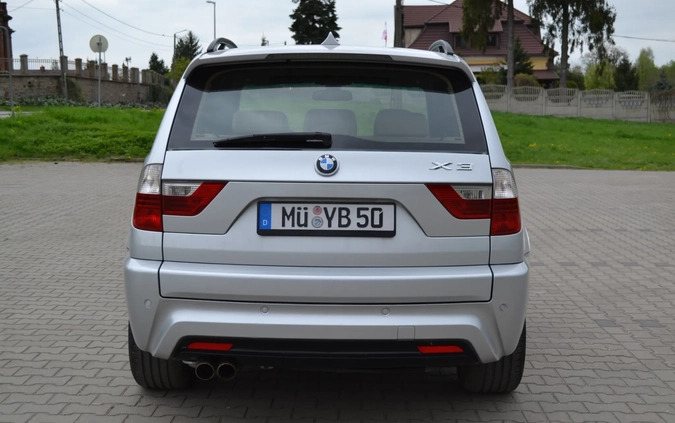 BMW X3 cena 36500 przebieg: 240000, rok produkcji 2007 z Radom małe 562